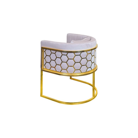 Aurum Gold Café Chair – Elegant Accent