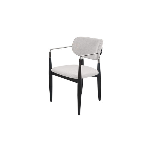 Luna Black & White Dining Chair