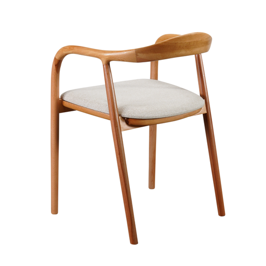 Lume Light Wood Dining Chair – Natural Finish