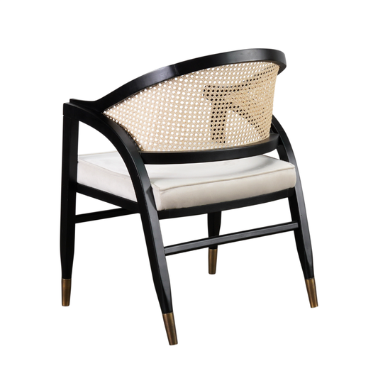 Terra Dark Wood Dining Chair – Rich Finish