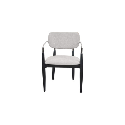 Luna Black & White Dining Chair