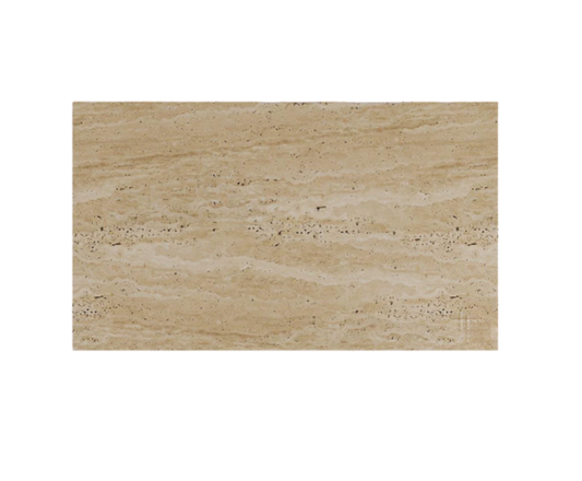 Haloid Travertine Coffee Table – Open Frame Design