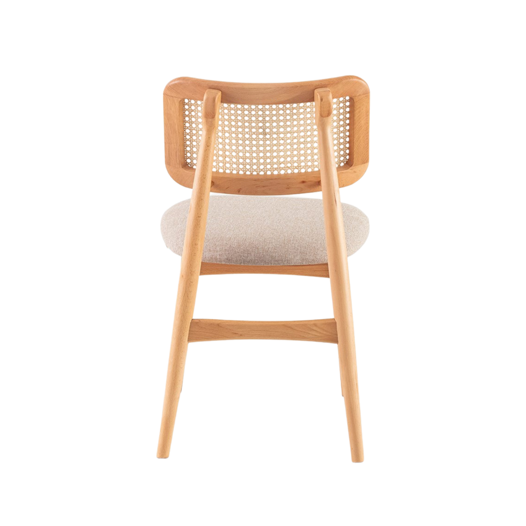 Siena Light Brown Wooden Dining Chair